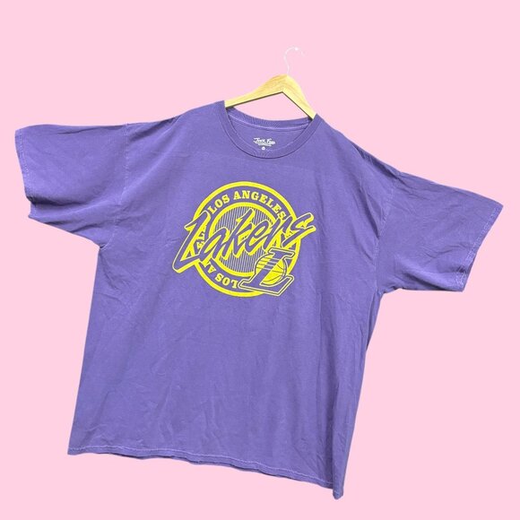 NBA Franchise Los Angeles Lakers Logo Tee XXL - Picture 3 of 4